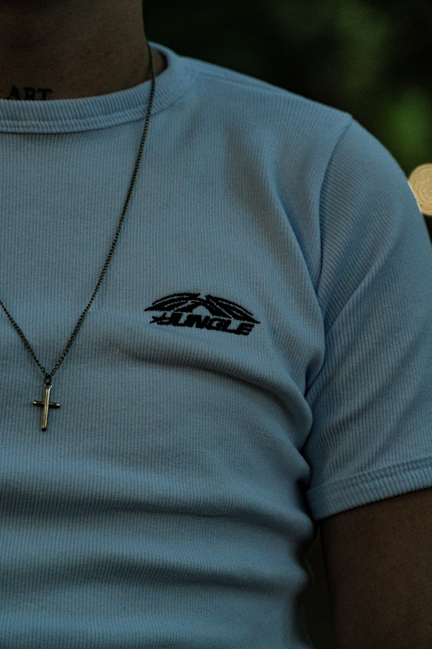 SLIM FIT JUNGLE LOGO BRANCA