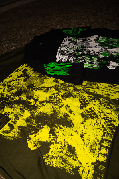 TSHIRT WORLD COLLAPSE VERDE