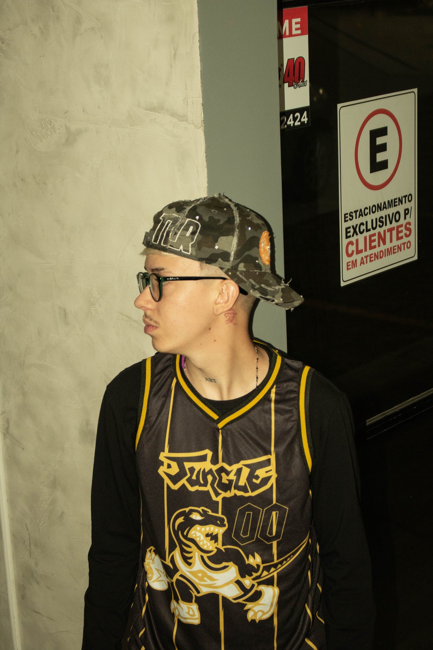 JERSEY PRETA JUNGLE 00