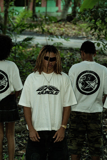 CAMISETA BOXY JUNGLE BIG LOGO'S