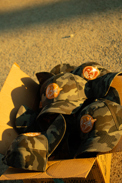 CAP ORANGE CAMMO
