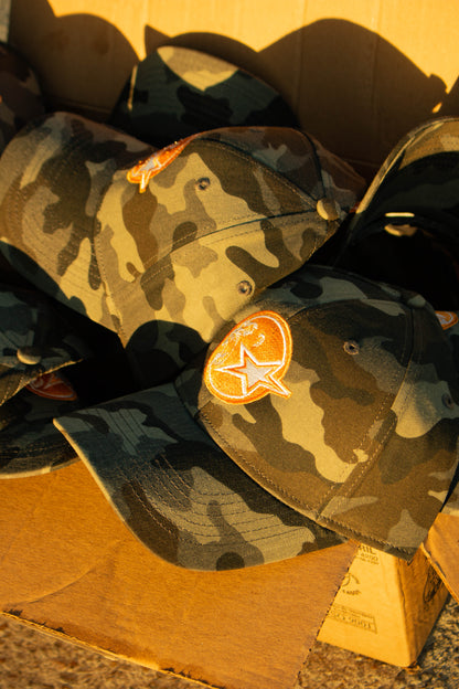 CAP ORANGE CAMMO