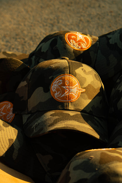 CAP ORANGE CAMMO