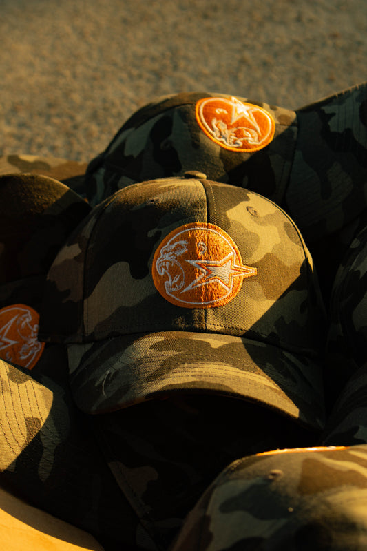 CAP ORANGE CAMMO